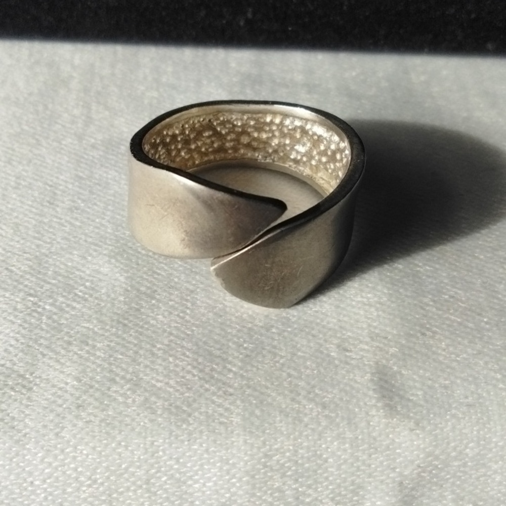 Silver Wrap Ring - image 2